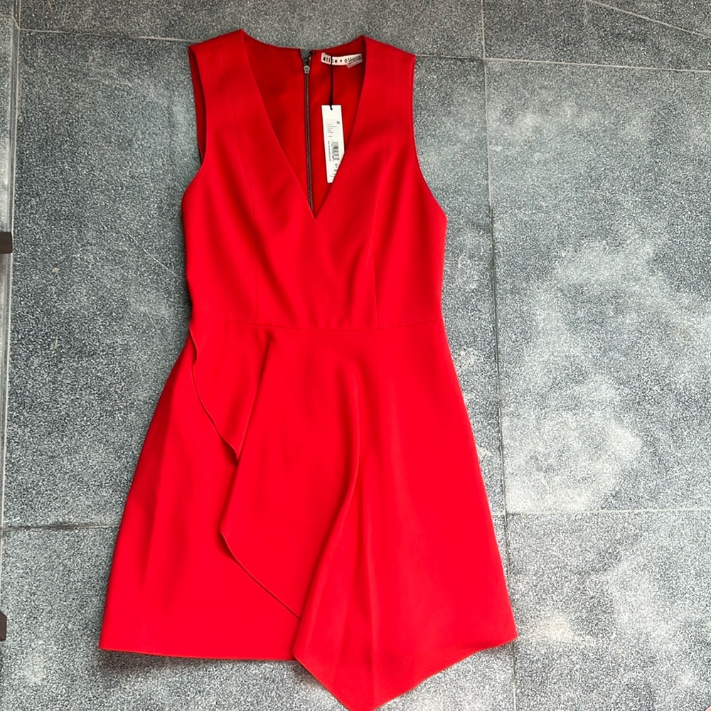 NWT Alice and Olivia Red Dress Size 0
